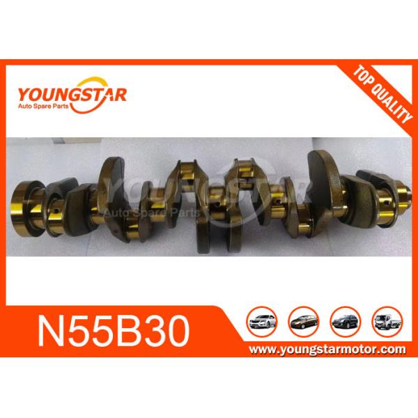 Alloy Steel N55B30 Engine Crankshaft For BMW OEM 11217580483