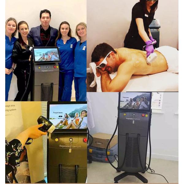 машина лазера платины льда сопрано машины удаления волос лазера диода 4K 1064nm