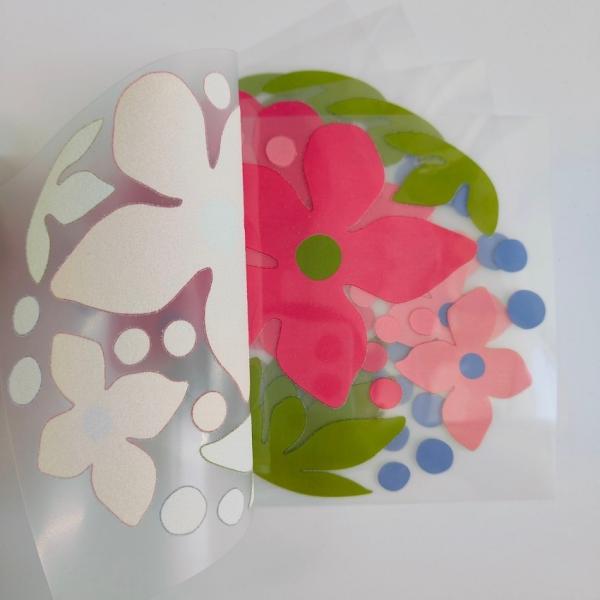 Custom Screen Printing Sticker Plastisol Heat Transfer Labels For Apparel