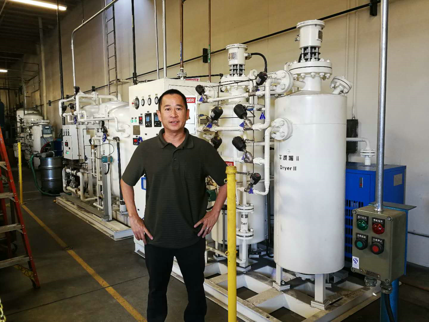 Liquid Nitrogen Generator 5-5000 Nm3/h 95-99.9995% Purity