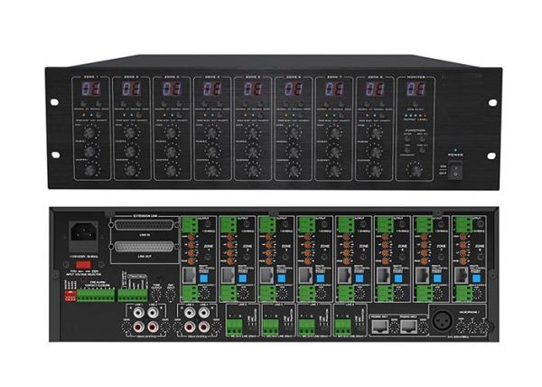 Hotel Sound PA Music System 775mV / 10KΩ EMC 484*304*132mm Dimension