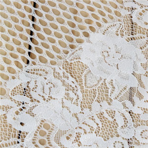 2017 Newest Fashion style ivory border eyelash tassel dress trimming french lace trim wholesale