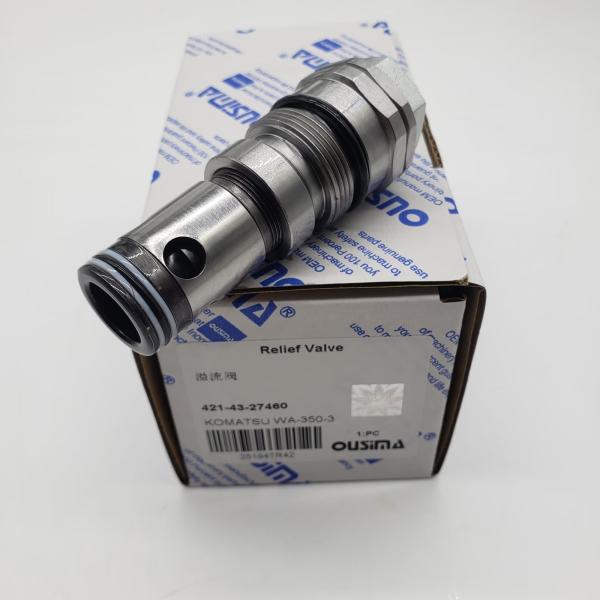 421-43-27460 Hydraulic Relife Valve For Komatsu Loader WA350-3