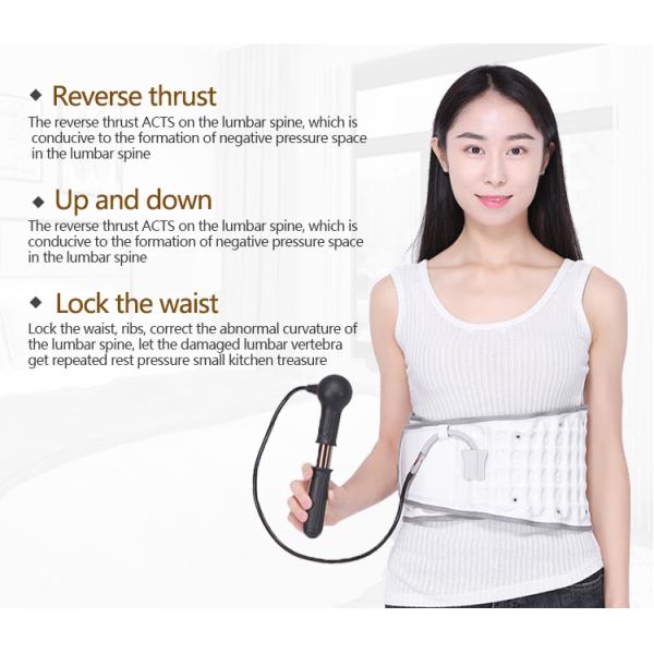 Women / Men Air Waist Support Brace Decompression Belt CE Certification