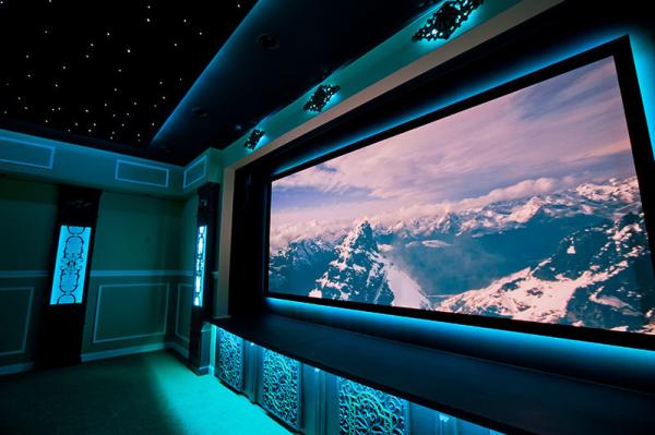 PMMA 12VDC Acoustic Star Ceiling Panel Magnets 15W For Home Cinema