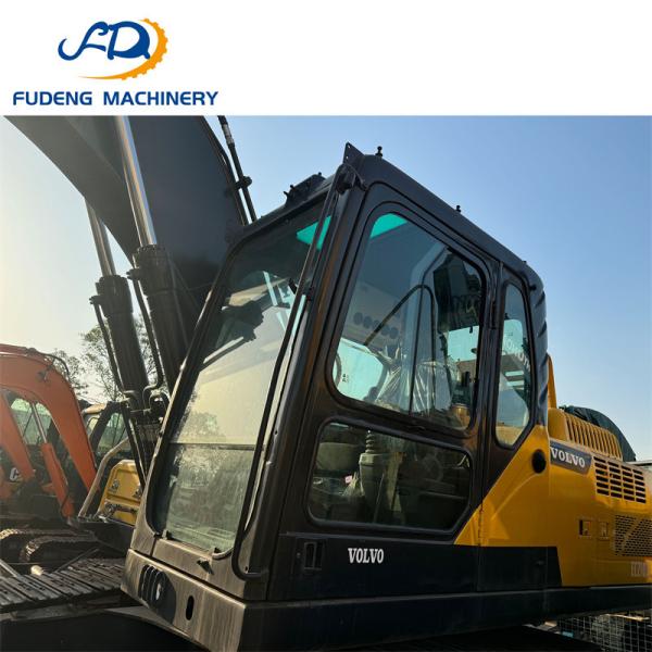 Heavy Duty Used Crawler VOLVO EC210D 21Ton 1m³ Bucket Capacity Excavator for Urban Construction