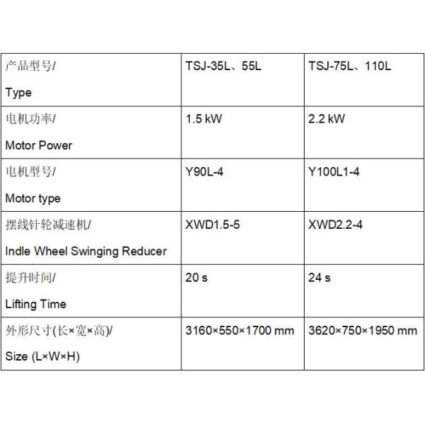 Резиновый лифт весом 5000 кг для шинных машин и промышленных шин