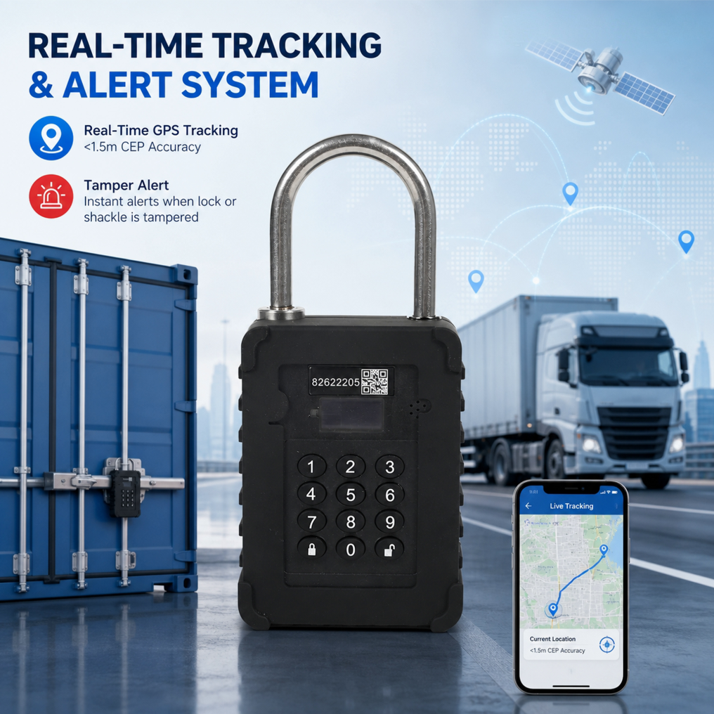 VK08 4G Smart Logistics Electronic Lock