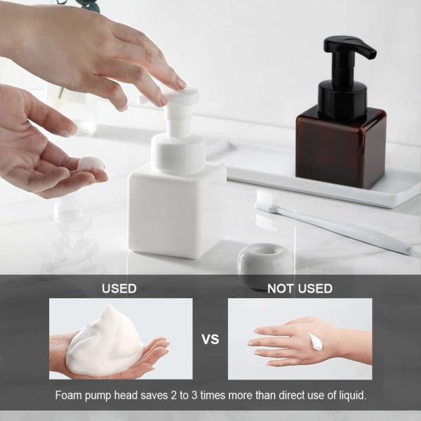 Bouteille légère de distributeur de pompe de mousse pour des couleurs de variété de gel de douche de shampooing