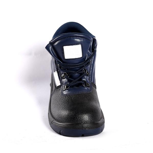 OEM/SHENGJIE Premium Quality Durable Work Shoes Embossed Cow Leather Upper Anti-Static Technology Steel Toe Safety Shoes