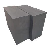 Graphite semi-conducteur gris foncé de taille de grain 5 μm Bloc de graphite isostatique ultrafin