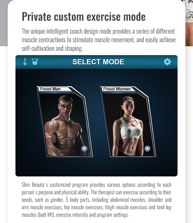 Стимулятор  мышцы машины тела 13 Teslasculpt EMS ваяя