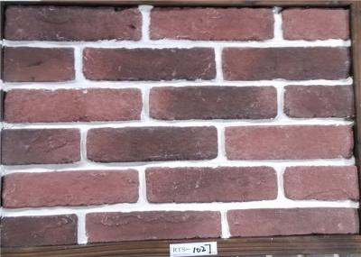 Tijolo exterior do falso da proteção ambiental com textura de superfície