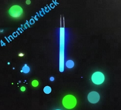 PE/plastic Halloween Party Favor 4 Inch Chemical Glow Stick for Festival Decoration