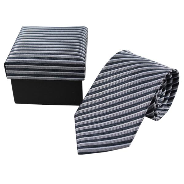 colorful silk necktie with match gift box collection