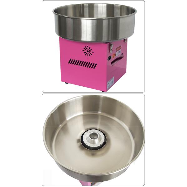 Stainless Steel 10.8kw 220V Cotton Candy Maker