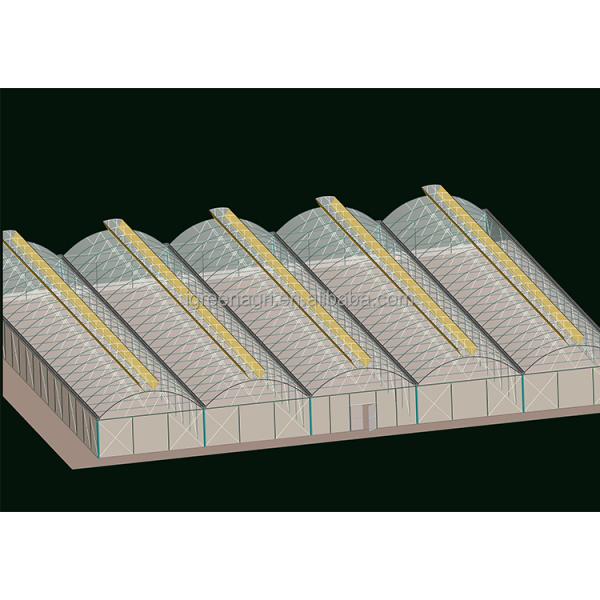 200micron PE Film Ventilation System Greenhouse High Security Weather Proof