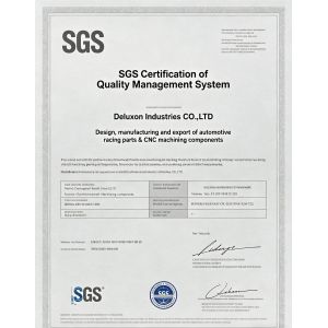 Hefei Deluxon Machining CO.,LTD Certifications