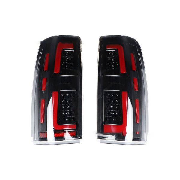 Demillon Advanced Car Led Red Tail Lights 1999-2006 for Chevrolet Silverado Modified Brake Lights Taillights