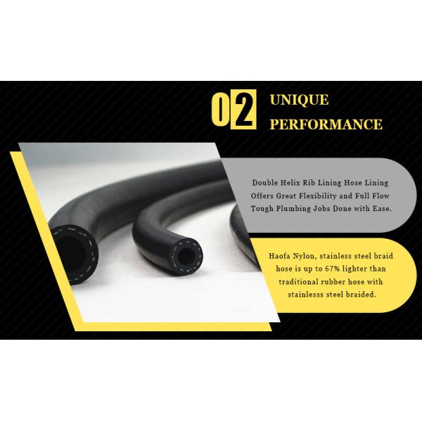 Delivery Hose Smooth Flow Corrosion Resistant Heavy Duty Leak Proof