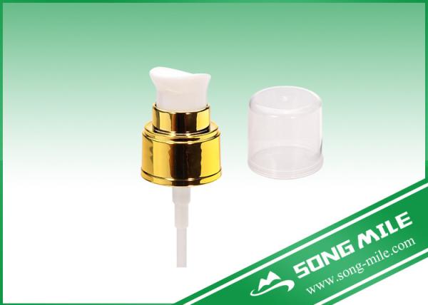 24/410 PP White Ordinary Cream Pump Dispenser for Cosmetic Liquid