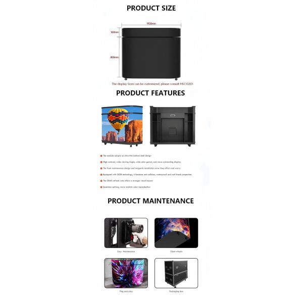 P1.86 LED display Front desk display Table LED Display DJ Booth Facade Front Desk LED Screen