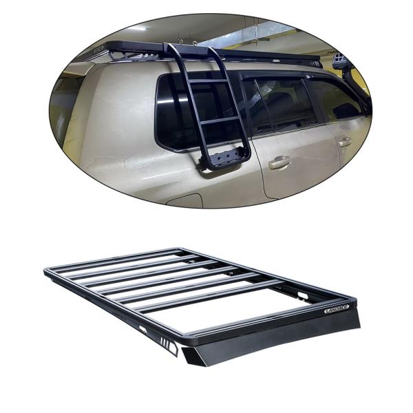 Aluminum Alloy Black Roof Rack For Toyota 4x4 Vehicle Accessories Universal Car Cargo