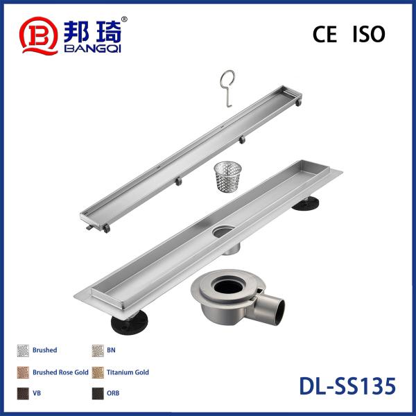 DL-SS135 Drainage de plancher en acier inoxydable européen