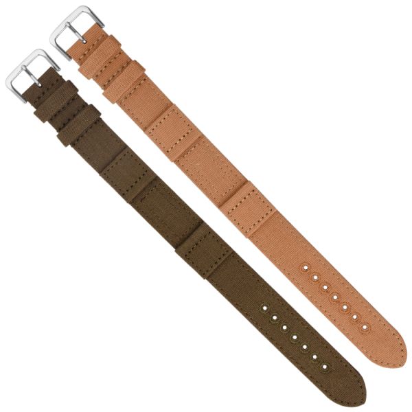 Wasteland-themed Canvas Watch Strap · Logo Customization Available | OEM/ODM