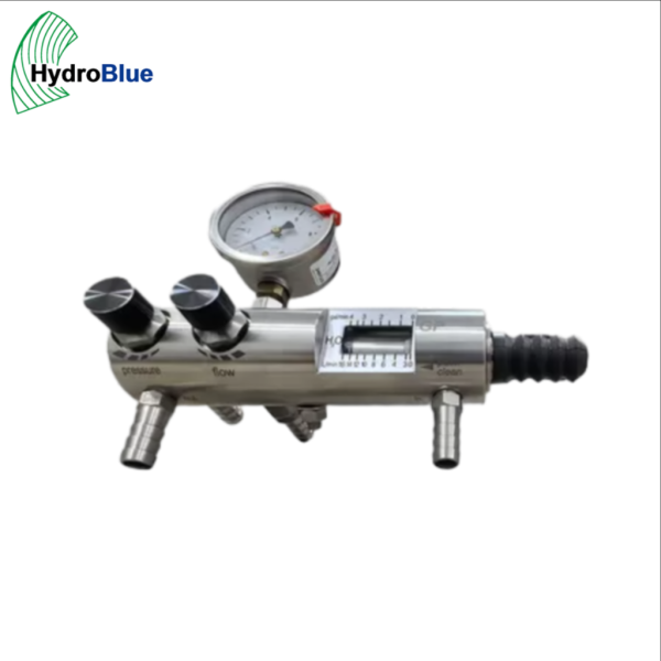 SAFEMATIC SWE-GLD Stainless Steel Seal Water Management Flow Meter with Control Valve