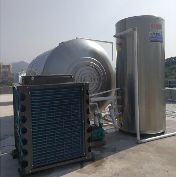 Non Pressurized Commercial Heat Pump Water Heater , Air Conditioner Water Heater