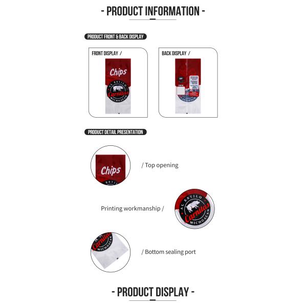 Custom Printing Food Grade Plastic Packaging Bag Moisture-proof Sealed Bag For Pork And Beef Fresh Meat