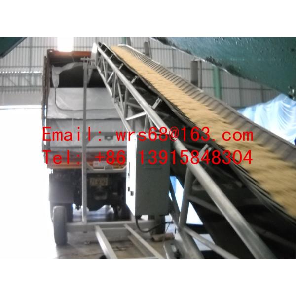 20 foot PP woven rice dry bulk container liners with conveyor belt loading