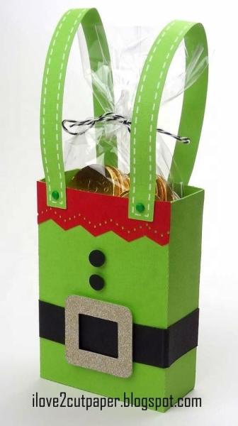 Caixas de presente do Natal do saco de papel por atacado econômico do presente do Natal de China do cartão grandes