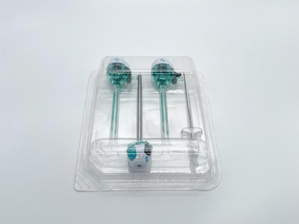 Kit de Trocar Laparoscópico com Bolsa Veress Kit de Trocar Óptico descartável 5 mm de Diâmetro