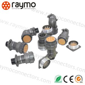 Connecteur 2PM 4-50 broches à embase filetée pour panneau, fiche de câble