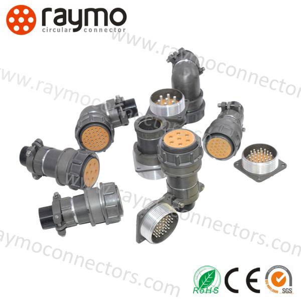 2PM Conector 4-50 Pin Panel roscado conector de cable