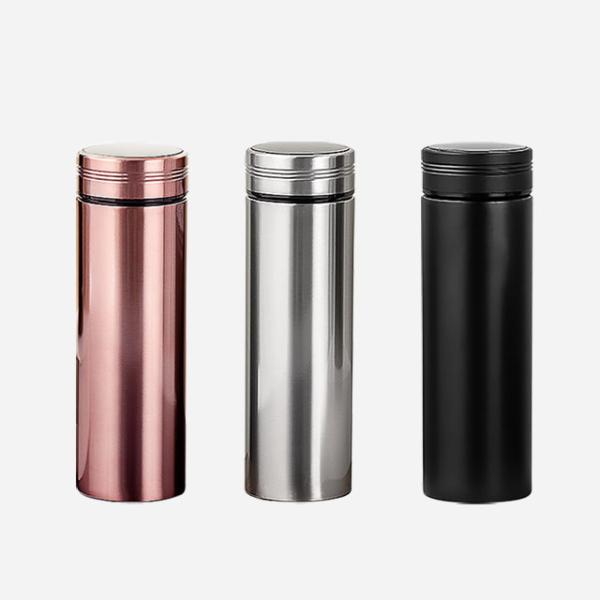Direct Drinking Eco-Friendly Smart Vacuum Flask with Custom Logo Display 450ml Capacity