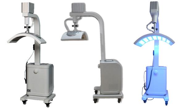 Salon Spa Use Led Red and Blue Light Therapy Heating Acne Infrared for Facial Treatment