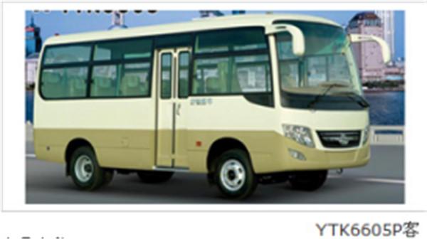 20 Seater Bus 6m - 7m Mini Van Bus 6600×2240×2830mm Integral Front Lamp