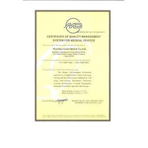 JingGong Optical (Wenzhou International Trade SCM Co., Ltd.) Certifications