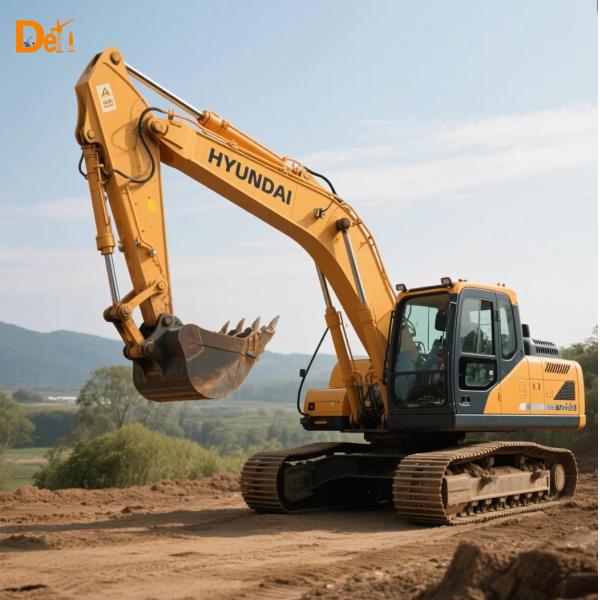 Hyundai 210lc-9S Excavatrice d'occasion Vieux creuseur Équipement de déplacement de terre