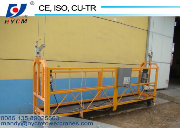 ZLP800 Aluminum Electric Scaffolding  800kg Aluminum Suspended Platform for sale