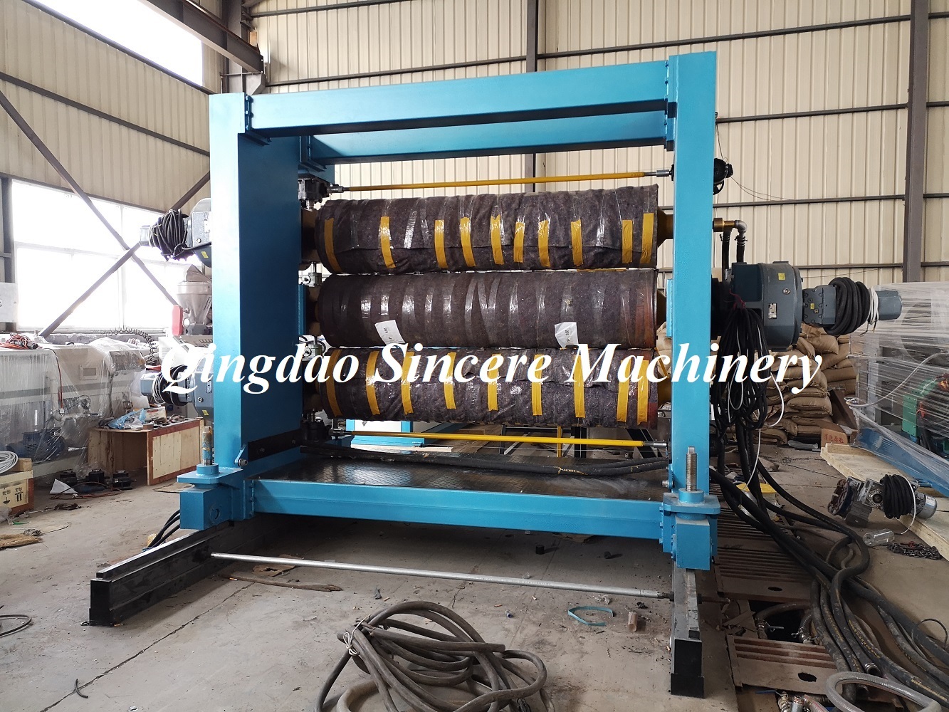3 Layers Plastic Sheet Extrusion Equipment Offering Sheet Thickness Range 0.2mm to 10mm Ideal for Producing Plastic Sheets