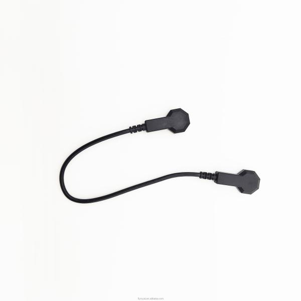 60 см медицинские кабели ЭКГ кабели 2 свинцовые 4,0 мм электроды к электродам