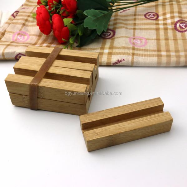 wooden phone holder eco-firendly bamboo wood products