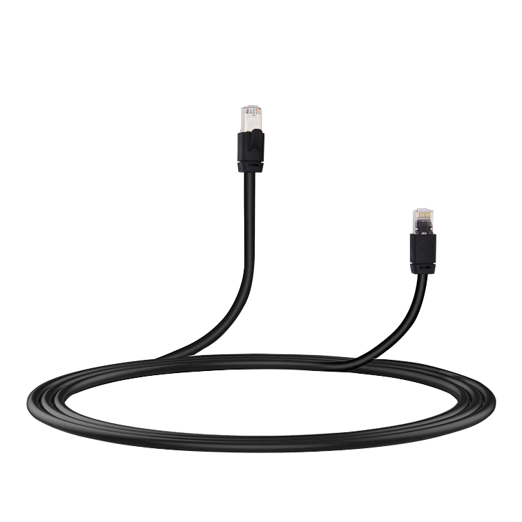 Pure copper sftp cat8 high speed cable ethernet cat8 ethernet cable 1000ft 40gbps 2000mhz cat8 cable