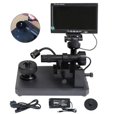 microscópio de 30-110x Digitas com tela LCD Diamond Number Inspection