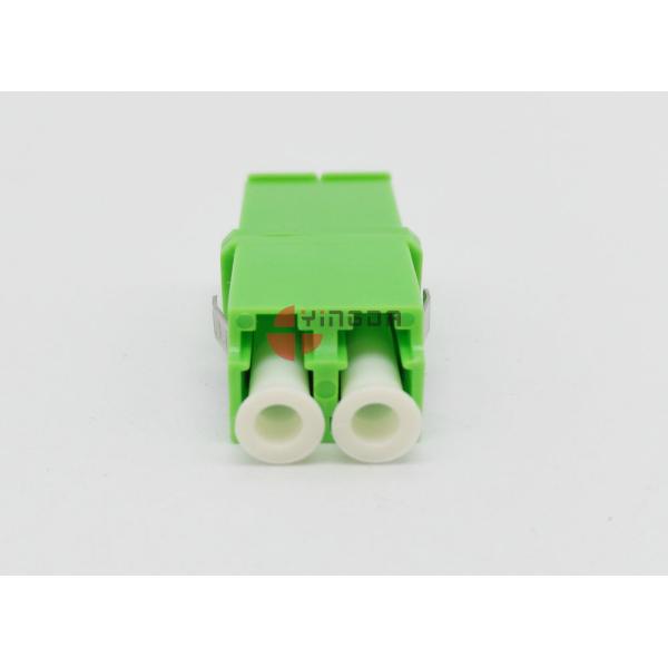 Single-mode Simplex Fiber Optic Adapter LC/APC, Green LC Fiber Optic Coupler