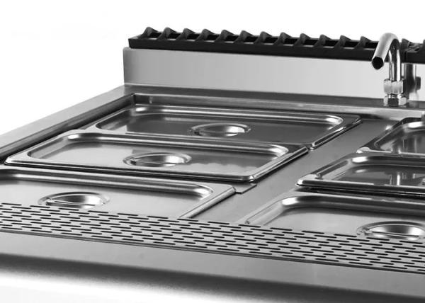 380V 50Hz Stainless Kitchen Equipment For Restaurant